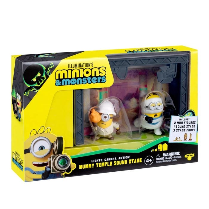MINIONS 3MINIONS 3 MINI FIGURE STORY 2PK EGYPTIAN