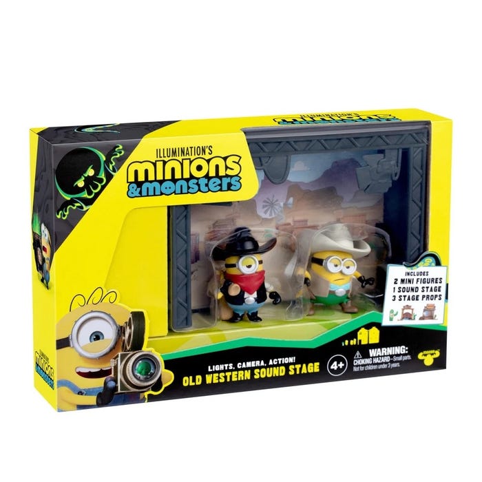 MINIONS 3MINIONS 3 MINI FIGURE STORY 2PK COWBOYS