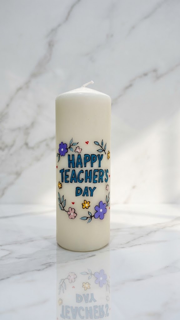 Teacher's Day Candle - 4