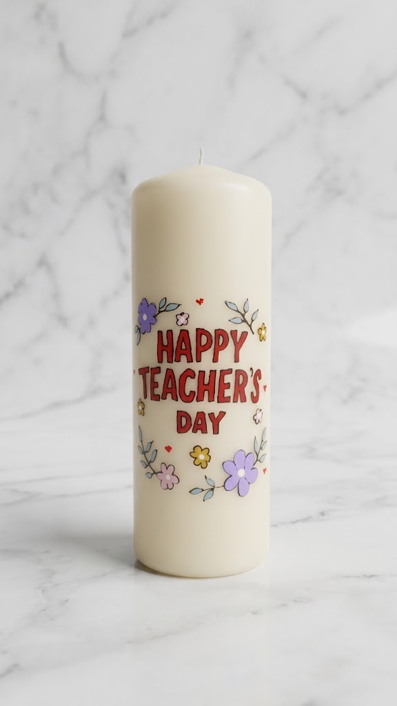 Teacher's Day Candle - 6