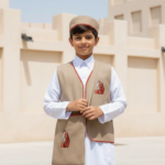 Attire for kids/set ( vest, bag, cap)