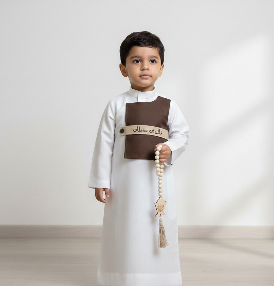 The Modern Linen Heritage Thobe