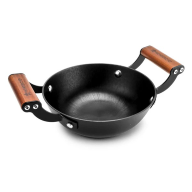 WONDERCHEF 20CM FERRO CAST IRON KADHAI