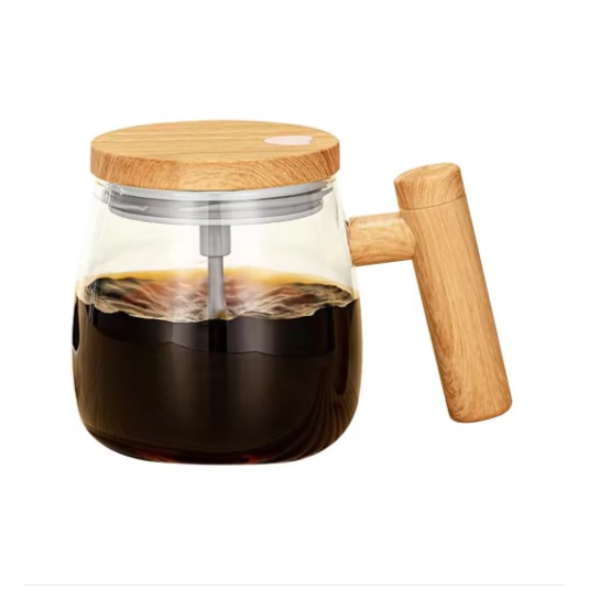 Automatic Electric Mixing Cup 400ml Coffee Maker Self Mixing Mug Waterproof Glass Cup Automatic Electric Mixing Cup