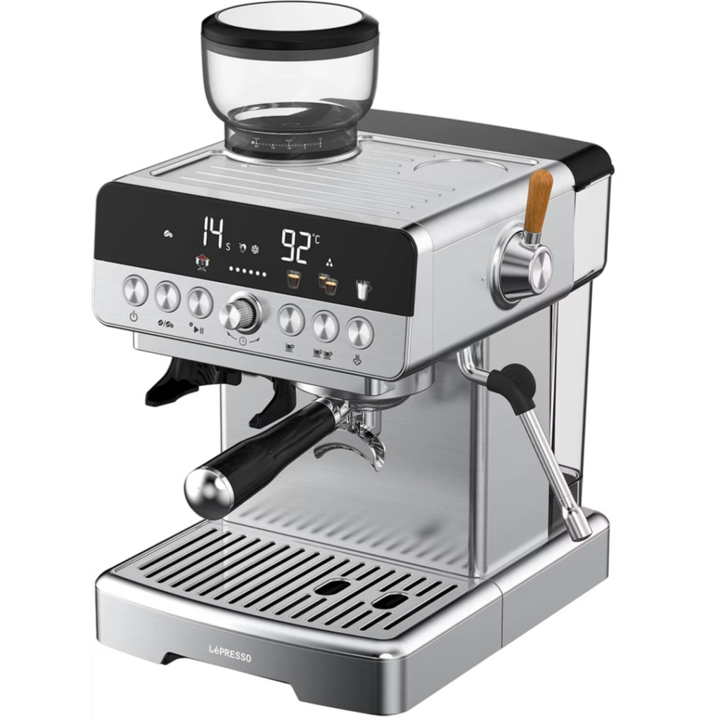 Lepresso Cafféartisan Semi-Automatic Dual Boiler Dual Pump Coffee Machine