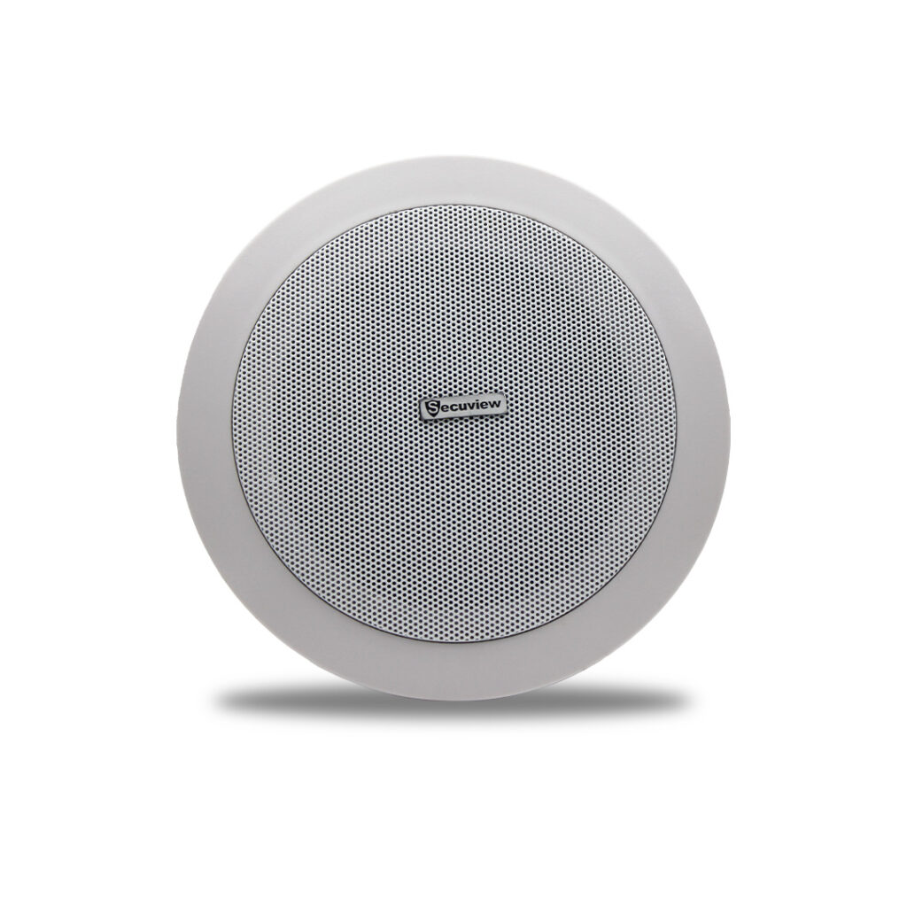 Secuview 6W Ceiling Speaker | Powerful Sound for Home and Office.