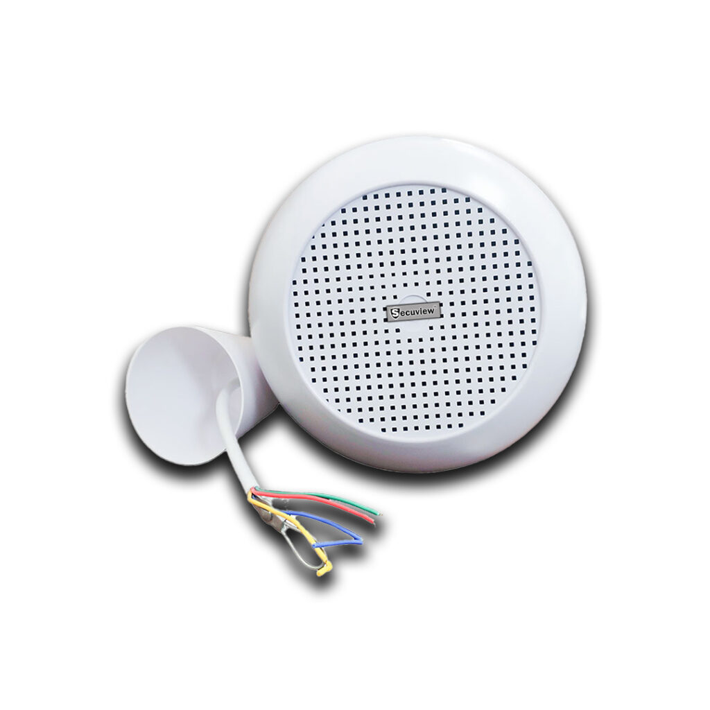 Secuview 20W Hanging Speaker | Clear, Powerful and Easy to Install. (White)